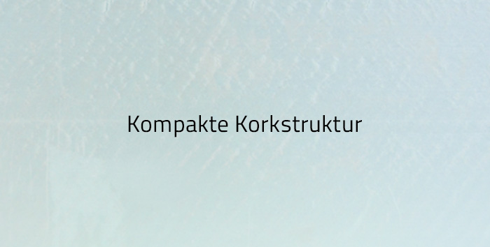 glatte Textur kompakter Kork